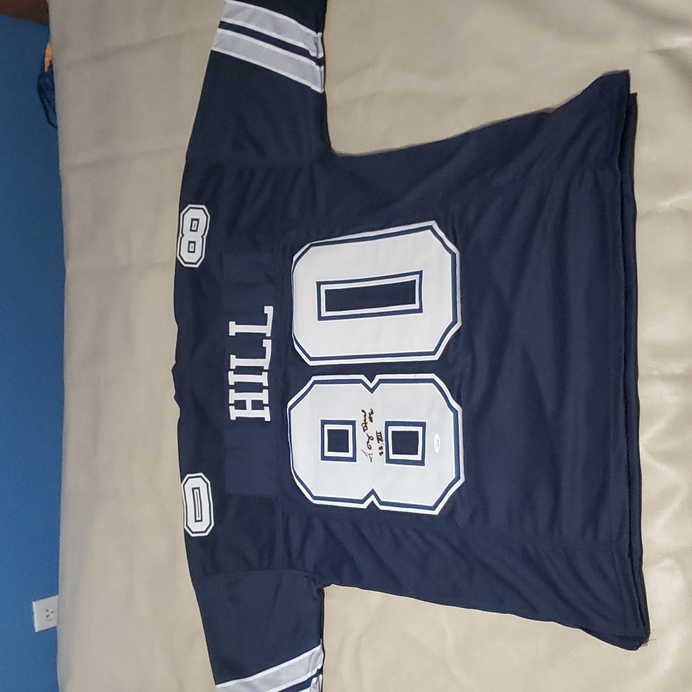 Dallas Cowboys Tony Hill Autograph
